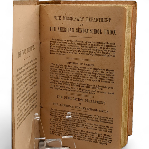 1845 Union Hymns Hymnal Sabbath Schools Bible Classes Teachers Meetings - Picture 8 of 12